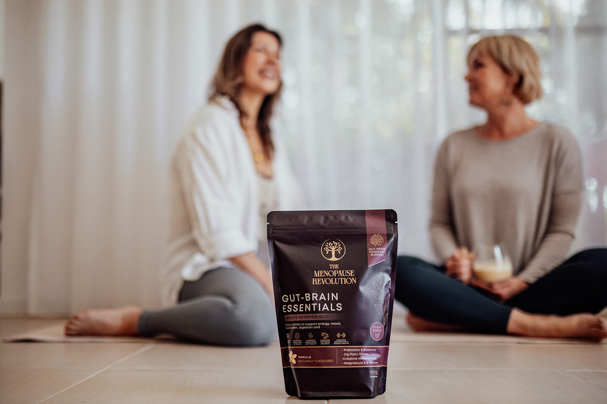the menopause revolution gut-brain essentials packaging