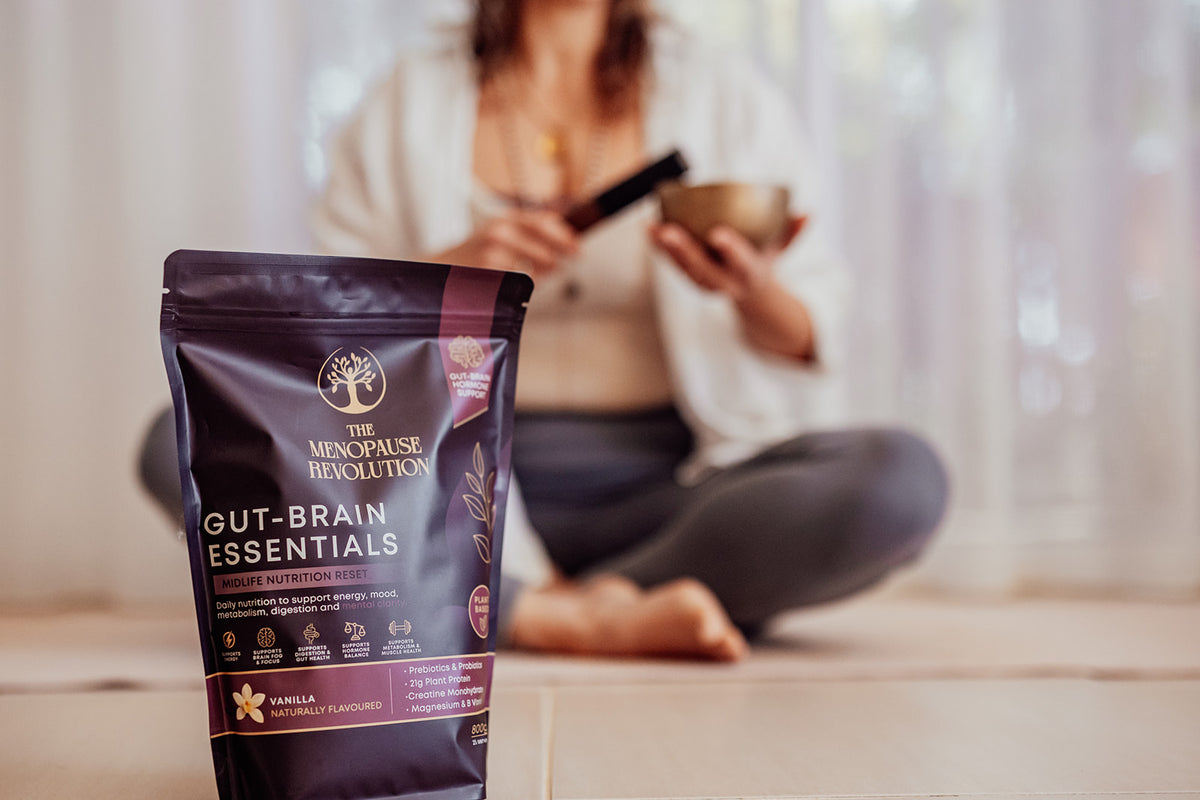 the menopause revolution gut-brain essentials packaging